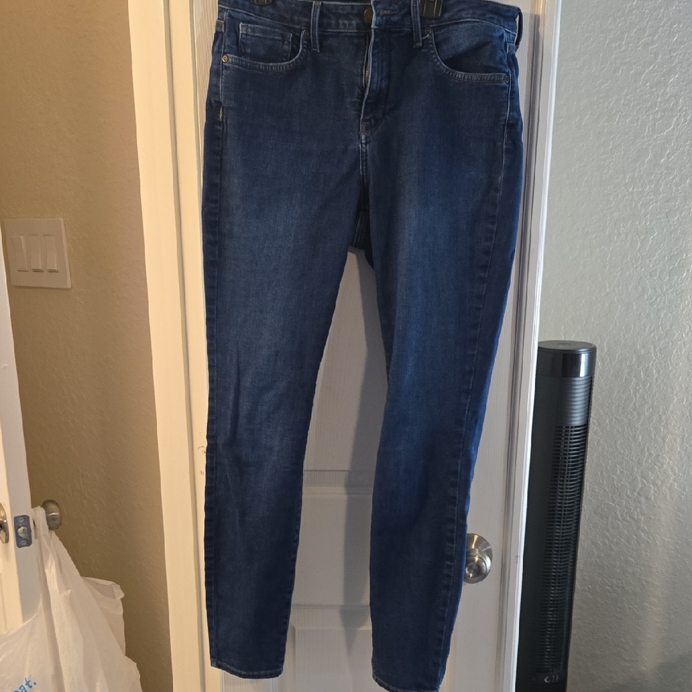 NYDJ Deep Blue Cropped Jeans